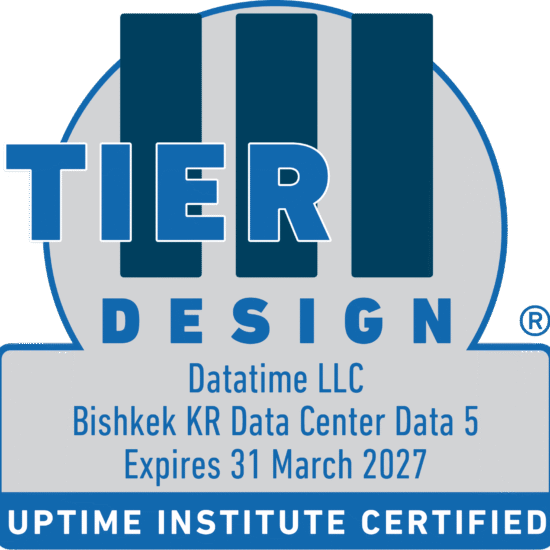 Uptime Institute Tier III Certification of Design Documents DataTime Bishkek